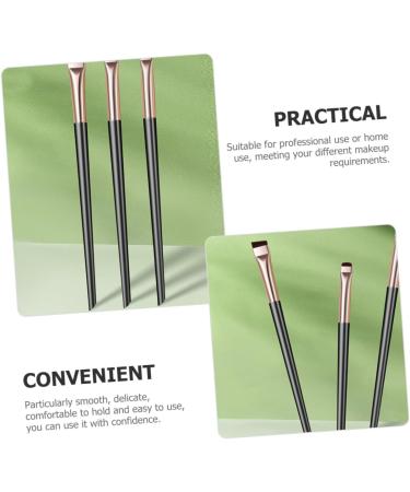 IWOWHERO 1 Set Eyeshadow Brush Eyeliner Brush Eyeliner Tool Applicator Angled Makeup Brush Angled Eyebrow Brush Under Eye Concealer Brush Eyebrows Brush Precision Concealer Brush - Buy Online on GoSupps.com