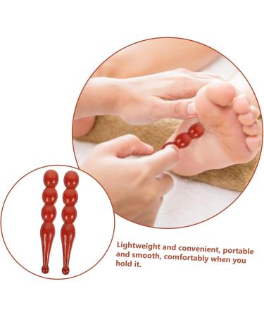 Collbath 2-in-1 Acupuncture Rod & Massage Devices | Face Foot & Muscle Roller | Thai Health Care Tool - 13x2.5cm - Buy Online on GoSupps.com