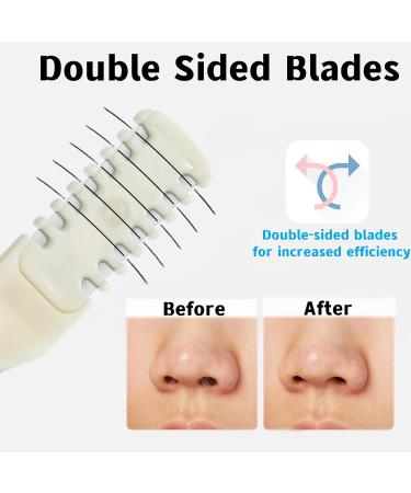 2024 Nasal Hair Cutter - 360 Rotating Manual Nose & Ear Trimmer for Men & Women | Portable 2-in-1 Design for Effortless Grooming - Buy Online on GoSupps.com