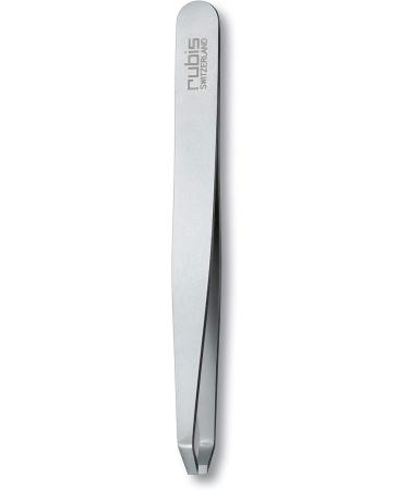 Buy Rubis Cranked Silver Tweezers - Premium Quality for Precision Grooming | International Shipping - Buy Online on GoSupps.com