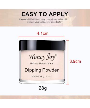 Honey Joy Dark Purple Nail Dip Powder - 1oz Pigment Powder (HJ-ND064B-WD21) - Buy Online on GoSupps.com