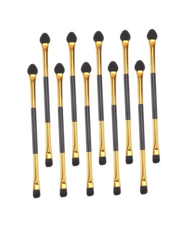 OHPHCALL 20pcs Double Ended Eyeshadow Brush Practical Makeup Brush Professional Makeup Brush Beauty Supply Dual Sided Eyeshadow Double-headed Eyeshadow Brush Eye Shadow Brush for Makeup