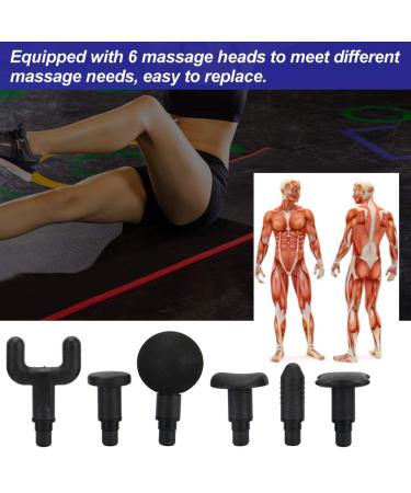 Electric Massage Gun - Quiet Adjustable Muscle Massager with Digital Display for Fatigue Relief | International Shipping - Buy Online on GoSupps.com