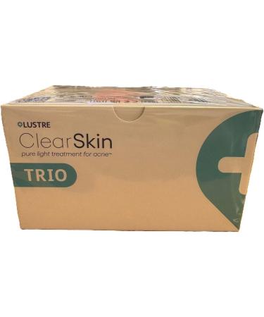 LUSTRE ClearSkin TRIO - Blue Light Acne Treatment Device UV-Free & Wireless | LED Therapy for Face and Body Acne Spots and Blemishes | Prevent breakouts inflammation and Skin Redness - Buy Online on GoSupps.com