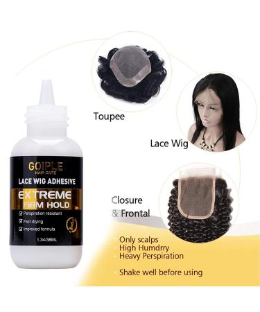 Goiple Wig Accessory Kit: Lace Front Wig Glue, Remover, Caps, Elastic Band, Wax Stick, Edge Control, Brush, Shear, Razor Tool, Scarf - 10PCS - Buy Online on GoSupps.com