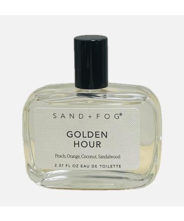 Sand and Fog Golden Hour Eau De Toilette Spray 2.37 fl oz Peach orange coconut sandalwood unboxed