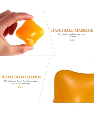 Gleavi 6 STK Handball Massage Balls - Stress Relief Chinese Baoding Balls with Wachs Handlebar Massager for Finger Exercise & Fitness - Portable Natural Rubber - Buy Online on GoSupps.com