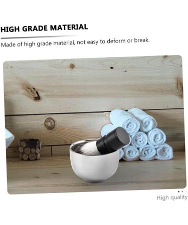 FRCOLOR 1STK Impact Bowl - Ceramic & Stainless Steel Rocking Bowl for Home Shaving Foam and Mixing | International Shipping Available - Buy Online on GoSupps.com