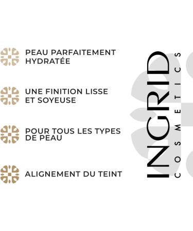 Ingrid Cosmetics Ideal MakeUp Foundation 16 Make-Up Kit Long-Lasting Foundation Rice Powder Moisturizing Base and Concealer Concealer Full Coverage Foundation - Buy Online on GoSupps.com