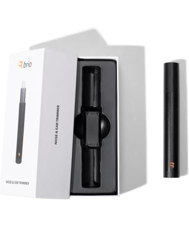 Brio Nose Hair Trimmer for Men & Women - Comfortable Sleek Design 2-Edge Radial Blade for Ear and Nose Hair Removal - Buy Online on GoSupps.com