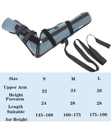 SFKLYU Shoulder Immobilizer Sling - Arm Brace for Fractures Post Surgery Recovery Tendonitis & Bursitis | Small Size - Buy Online on GoSupps.com