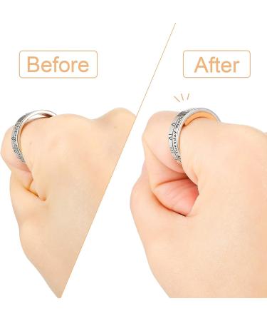Invisible Ring Size Adjuster & Plastic Ring Guard Set - 16 Sheets, 4 Colors, 2 Thickness Options - Buy Online on GoSupps.com