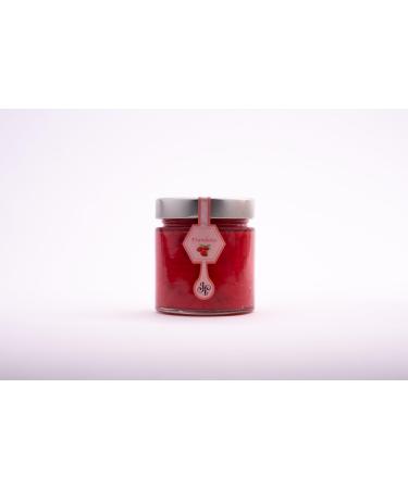 Raspberry Honey - No Added Sugar or Preservatives - 100% Natural Honey - 230g Glass Jar