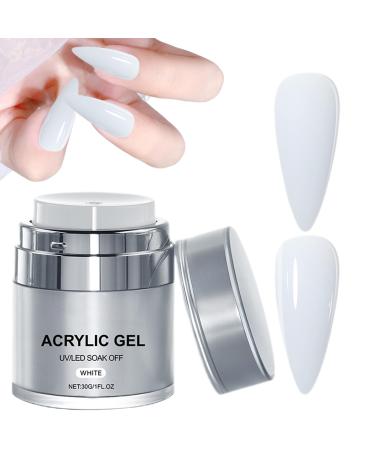 G n rique Nail Extension Gel 30g Nails Strengthener 2.17 Inch Manicure Builder Gels & Hardener Molding Sculpting Spike Procedure for Women Girls Beginner Manicurists and Professionals