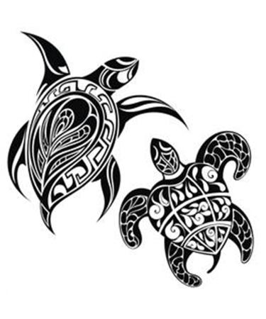 Artsure 6 Sheets Temporary Fake Tattoos For Men Adults Turtle Sea Animal Art Figure Ocean Age Temporary Fake Tattoo For Women Neck Arm Chest For Woman 3 7 X 3 7 Inch