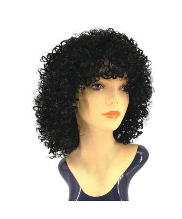 Wig Afro Black Hair Women Curly Synthetic Long Hair Curls Long Cosplay Anime Human