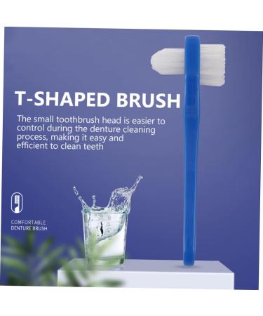 Healeeved Double-Sided Toothbrush for Braces & Dentures | Ideal Travel Cleaning Device | Durable Plastic Design - Buy Online on GoSupps.com
