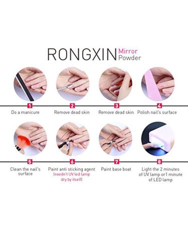 Kads Nail Powder & Glitter Set - 4 Box Sets for DIY Nail Art | Mirror Effect Pigments & Glitters for Stunning Nails - International Shipping Available - Buy Online on GoSupps.com