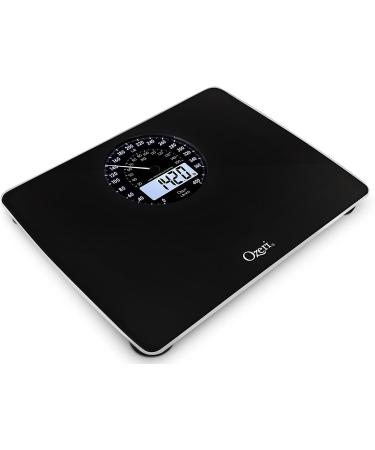 Ozeri Rev Digital Weight Scale with Electro-Mechanical Weight Dial and 50 Gram Sensor Technology - 0.1 lbs - 0.05 kg - black - Buy Online on GoSupps.com