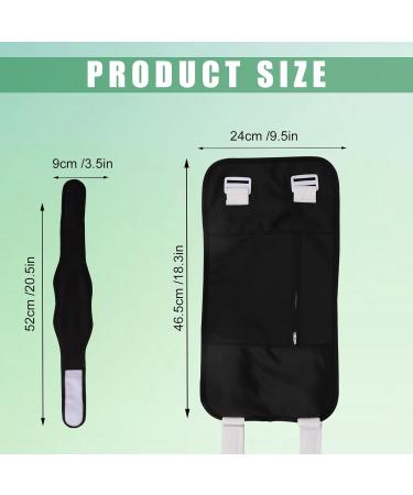 Reusable Castor Oil Pack Wraps - 2 Piece Kit for Abdominal & Neck Relaxation | Adjustable & International Shipping - Buy Online on GoSupps.com
