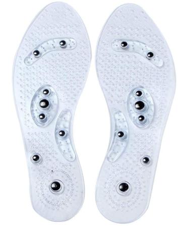 subaoqi Acupressure Magnet Insoles for Men Women  Massage Shoe Insole Gel for Shoes Pureinsole Inserts for Weight Loss