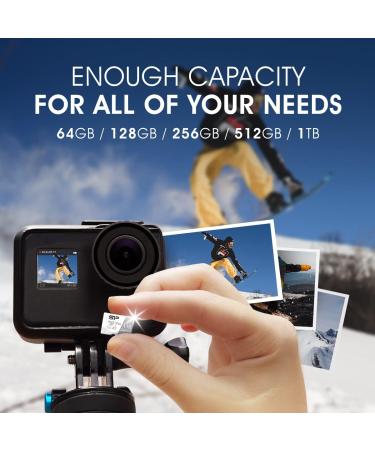 Silicon Power 512GB Superior Micro SDXC UHS-I (U3)  V30 4K A2  Compatible with GoPro Hero 9 High Speed MicroSD Card with Adapter A2 512GB - Buy Online on GoSupps.com