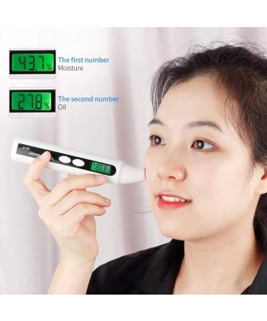 VENEKA Portable Digital Monitor Detector Skin Sensor Face Skin Moisture Tester Meter Water Oil Analyzer Facial Skin Care Tools - Buy Online on GoSupps.com