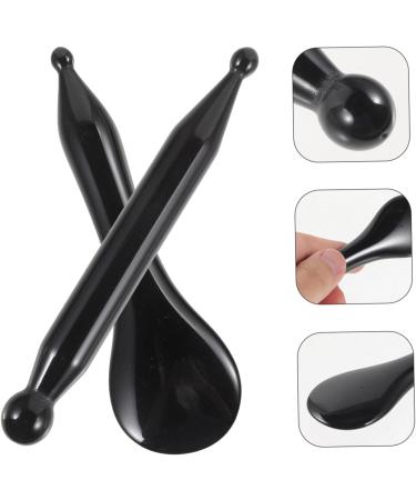 Homsfou 2-in-1 Gua Sha Body & Face Massage Tool | Acupuncture Point Stick & Beeswax Massage Device for Whole Body Relaxation | International Shipping Available - Buy Online on GoSupps.com