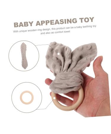 Vaguelly Portable Cuddly Towel & Bite Ring Set - Comfortable Safe and Practical for All Ages | International Shipping - Buy Online on GoSupps.com