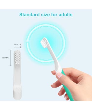 Buy Quip Toothbrush Replacement Heads - Light Gray 6-Pack for Adults | Fast International Shipping - Buy Online on GoSupps.com