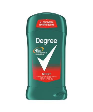 Degree Men Dry Protection Antiperspirant Deodorant Sport 2.7 oz (Pack of 12)