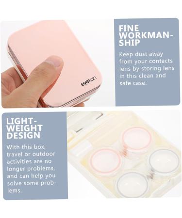 Buy SOLUSTRE Colored Contact Lenses with Mirror Film - Dustproof Travel Box - 2 Sets | International Shipping Available - Buy Online on GoSupps.com