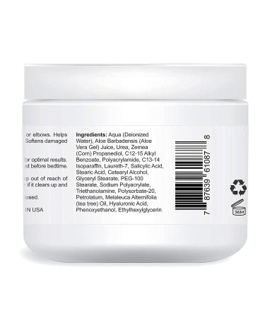 Urea Labs 42% Urea Cream with Salicylic Acid - Intensive Exfoliating Foot Cream for Callus Removal & Skin Softening - 4 Oz - Buy Online on GoSupps.com