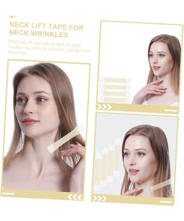 Beavorty 12 Pcs Neck Lift Stickers Lifting Belt Jowls Tape Anti-aging Neck Swan Neck The Face Neck Sticker - Buy Online on GoSupps.com