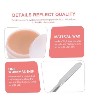Buy Housoutil Halloween Scar Cream Makeup Set - Special Effects Spatula & Water Dipper for Realistic Modeling | International Shipping Available - Buy Online on GoSupps.com
