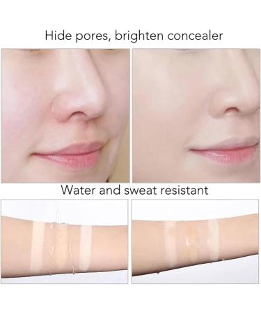 Japanese Concealer Soybean Milk Powder Japanese Concealing and Setting Soy Milk Powder Long-Lasting Oil Control Makeup Holding Face Foundation Suitable for All Skin Types (3 color) - Buy Online on GoSupps.com