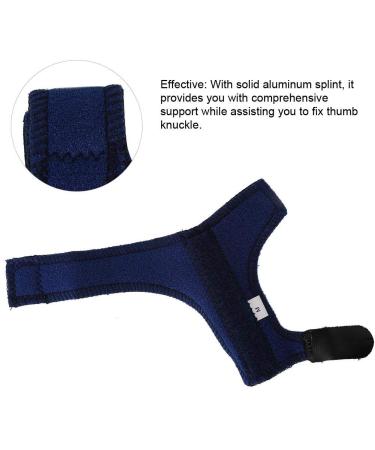 Breathable Thumb Stabilizer Support Brace - Pain Relief Thumb Spica Splint for Knuckle Support (M) | International Shipping Available - Buy Online on GoSupps.com
