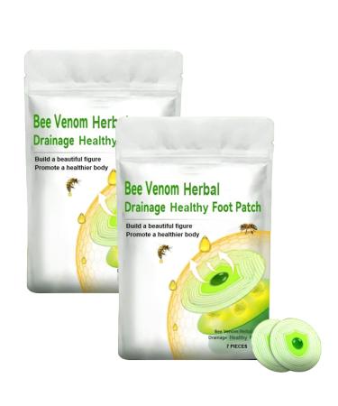 Beeengift foot pavement beeergift lymph drainage slimming foot pavement beeergift lymphatic drainage plaster beeergift slimming pavement promotes sleep and metabolism (2 bags)