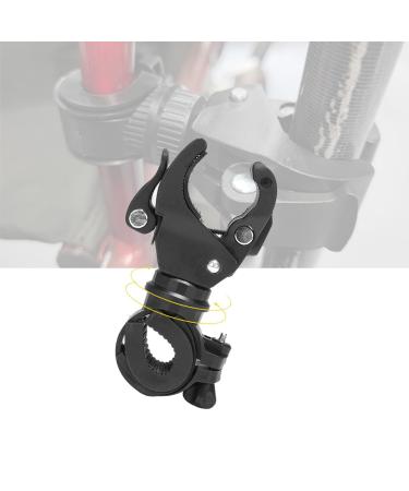 2pcs Wheelchair Walking Stick Rack Walking Stick Carrier Cane Holder for Most Walkers Wheelchairs Rollators and Knee Scooters Crutches Black