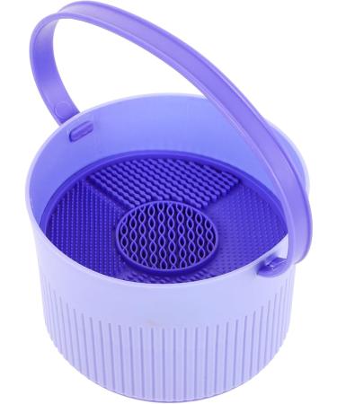 Luxshiny Silicone Makeup Brush Cleaner Bowl Cosmetic Brush Cleaner Cup Makeup Brush Cleaning Tool Makeup Brush Sponge Storage Holder Color Remover Bowl Makeup Supplies - Buy Online on GoSupps.com
