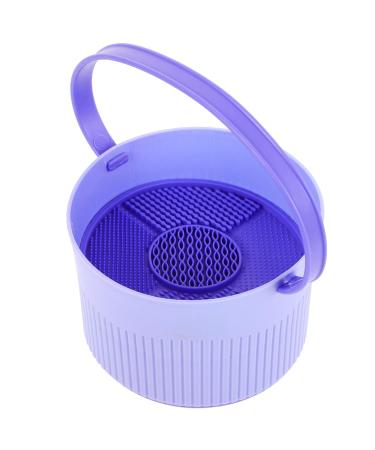 Luxshiny Silicone Makeup Brush Cleaner Bowl Ultimate Tool for Effortless Cosmetic Brush Cleaning & Storage - Buy Online on GoSupps.com