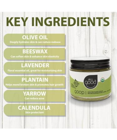 All Good Goop Calendula Ointment â€“ Chafing Cream & Dry Skin Salve (2 oz) | Chapped Lips Relief - Buy Online on GoSupps.com