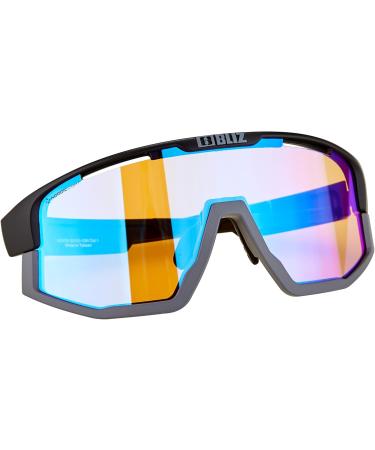 Buy Bliz Vision Nordic Light Sports Glasses - Matt Black-Orange Blue Multi | International Shipping Available - Buy Online on GoSupps.com