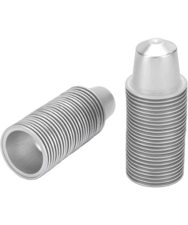 Capsules de caf Couvercles en Aluminium Joint Frais pour Dosettes de caf Autocollants et Brosse pour Usage Domestique 50 Pi ces Capsules de 15ml (Argent) - Buy Online on GoSupps.com