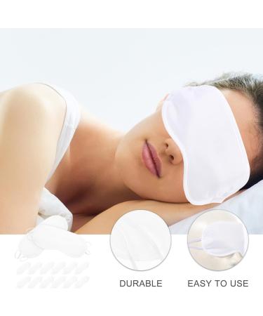 Nap Eye Covers Sleep Mask 20pcs Disposable Eye Protectors - Portable & Lightproof Travel Mask - Buy Online on GoSupps.com