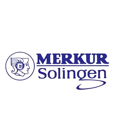 Premium Mercury Razor Set with Brush & Stand - Gloss Chrome | Wet Shaving | Made in Germany - Buy Online on GoSupps.com