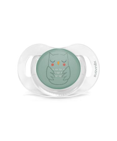 Suavinex Newborn Gift Set | Green Pacifier 0-6 Months Duo Box & Chain - Perfect Baby Shower Gift - Buy Online on GoSupps.com