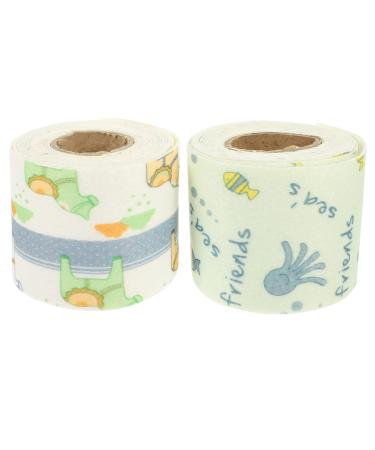 Hohopeti 2 Rolls Sand Trim Strip Hamster Nail Trimming Tapes Nail Trimmers Small Hamster Wheel Hamster Wheel Stickers Anti-skid Trimming Tape Wheeled Non-woven Fabric Exercise Wheel 280x8cm As Shown