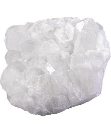 Buy Nupuyai Natural Mountain Crystal Druse Rodstein - Irregular Reiki Healing Stone & Large Crystal Cluster for Home Decoration - International Shipping Available - Buy Online on GoSupps.com