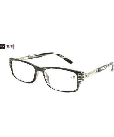 Premium Hudson Reading Glasses | Unisex Rectangular Design | High Magnification +1.25 to +6 | International Shipping Available - Buy Online on GoSupps.com